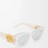 Gafas de sol «Maxi Anagram» ovaladas con montura biselada