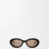 Gafas de sol «Mini Anagram» de forma ovalada