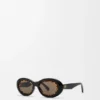Gafas de sol «Mini Anagram» de forma ovalada