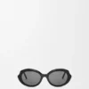 Gafas de sol mini ovaladas y finas
