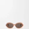 Gafas de sol mini ovaladas y finas