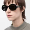Gafas de sol mini ovaladas y finas