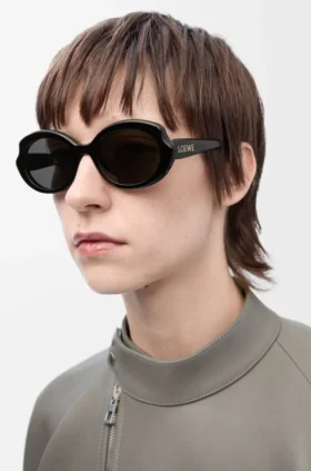 Gafas de sol mini ovaladas y finas
