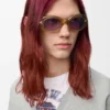 Gafas de sol mini ovaladas y finas