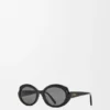 Gafas de sol mini ovaladas y finas