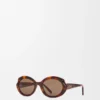 Gafas de sol mini ovaladas y finas