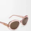 Gafas de sol mini ovaladas y finas