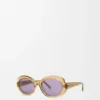 Gafas de sol mini ovaladas y finas
