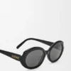 Gafas de sol mini ovaladas y finas