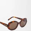 Gafas de sol mini ovaladas y finas