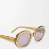 Gafas de sol mini ovaladas y finas