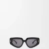 Gafas de sol pequeñas con montura en forma de mariposa