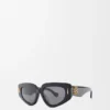 Gafas de sol pequeñas con montura en forma de mariposa