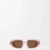 Gafas de sol rectangulares «Mini Anagram Steps»