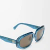 Gafas de sol rectangulares «Mini Anagram Steps»