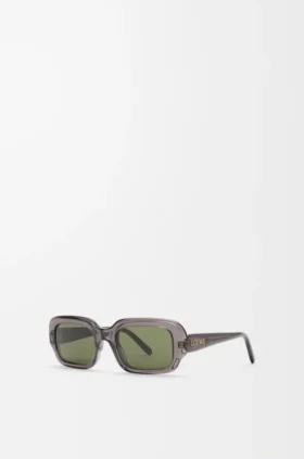 Gafas de sol rectangulares y finas