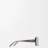 Gafas de sol rectangulares y finas