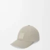 Gorra con parche de lona