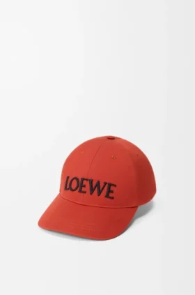 Gorra de loewe de lona de algodón