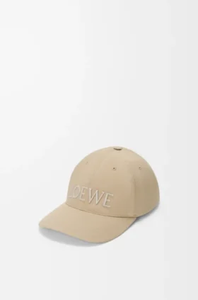 Gorra de loewe de lona de algodón