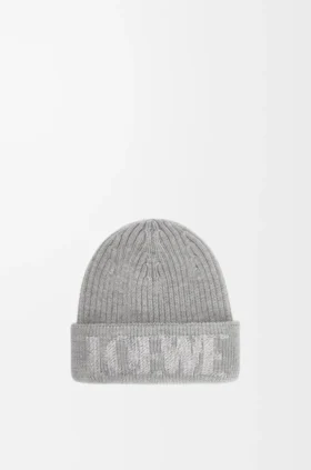 Gorro de lana de loewe