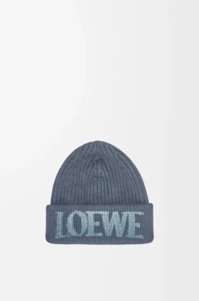 Gorro de lana de loewe