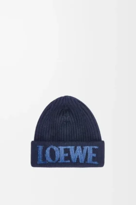 Gorro de lana de loewe