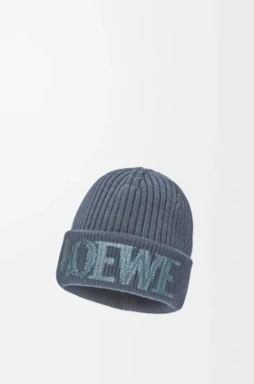 Gorro de lana de loewe