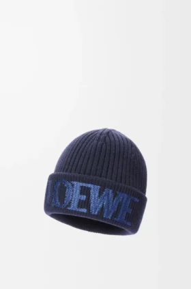 Gorro de lana de loewe