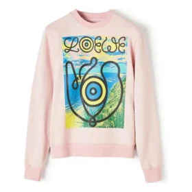 Hombre Loewe Pink Eye Printing Rojo H6299940Pc-7080