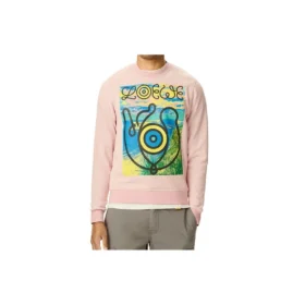 Hombre Loewe Pink Eye Printing Rojo H6299940Pc-7080