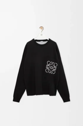 Jersey de bolsillo «Anagram» en mezcla de algodón