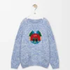 Jersey de mezcla de lana y mohair