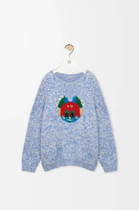 Jersey de mezcla de lana y mohair