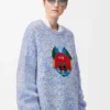 Jersey de mezcla de lana y mohair