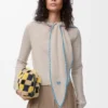 Jersey tipo bufanda de lana