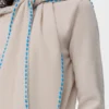 Jersey tipo bufanda de lana