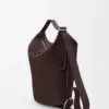Loop Bucket en nubuck granulado