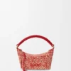 Minibolso Cala en rafia melange