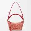 Minibolso Cala en rafia melange