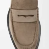 Mocasín «Bobine» en piel de becerro de ante