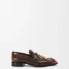 Mocasín Edge en piel de becerro cepillada