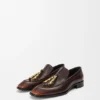 Mocasín Edge en piel de becerro cepillada
