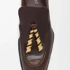 Mocasín Edge en piel de becerro cepillada