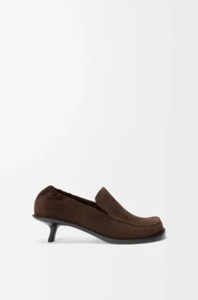 Mocasín «Flex» de piel de becerro de ante