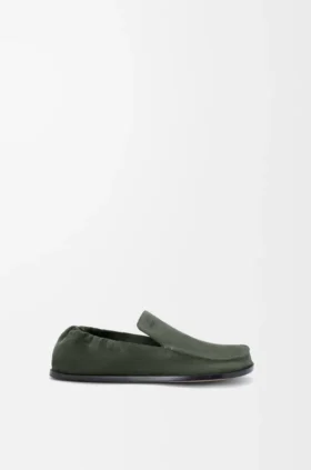 Mocasín flexible de ante
