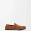 Mocasín flexible de ante