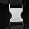 Mochila Flex con cierre enrollable en lona y ante