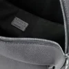 Mochila militar de piel de becerro de grano suave