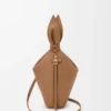 Mochila «Scarf» en piel de becerro lisa